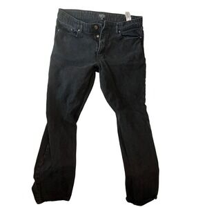 BooHooMan Black Straight Jeans Mens 38x32